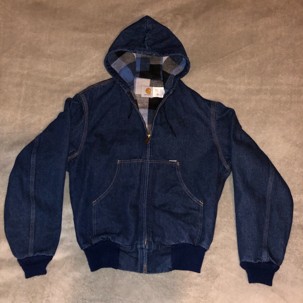 Denim carhartt jacket